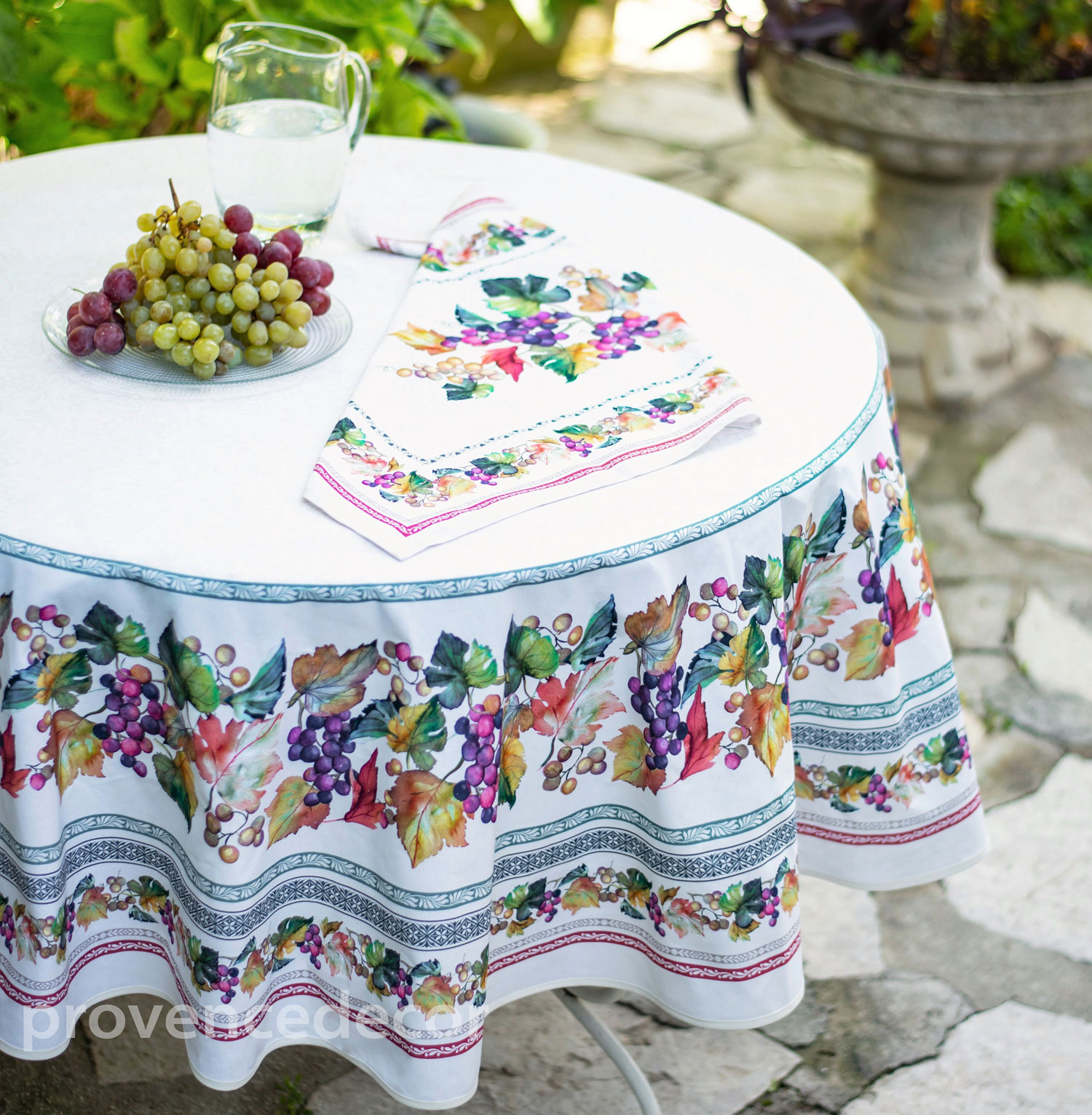 Cotton Linen Tablecloth Floral Table Cover Fabric Country Home Decor Retro 